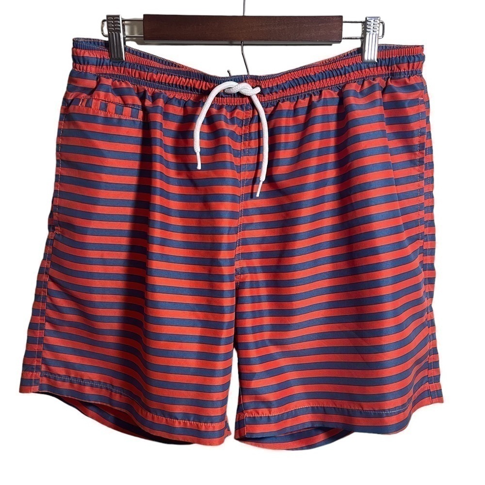 TRUNKS Surf & Swim‎ Co. Red Blue Stripe XL Excellent Condition